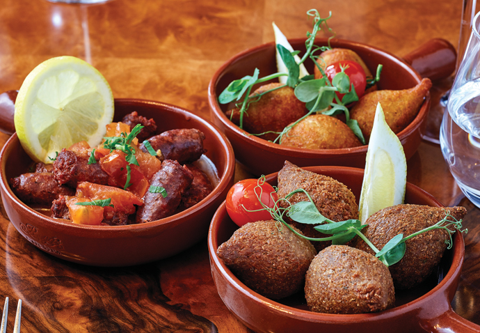 Menu of delights in Victorian surrounds Crockers Folly