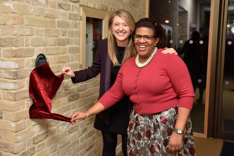 Hawley Primary School officially opens new building Georgia Gould Anne Fontaine