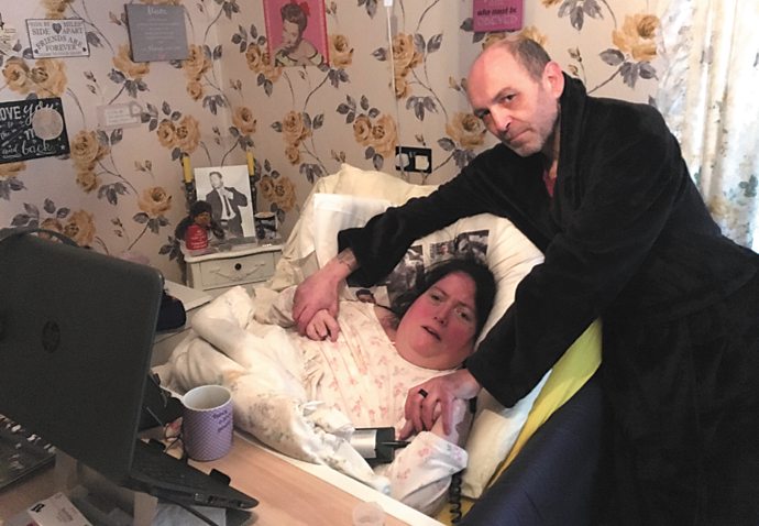 St John's Court Tenant Chantal Hac and partner Philip Horn