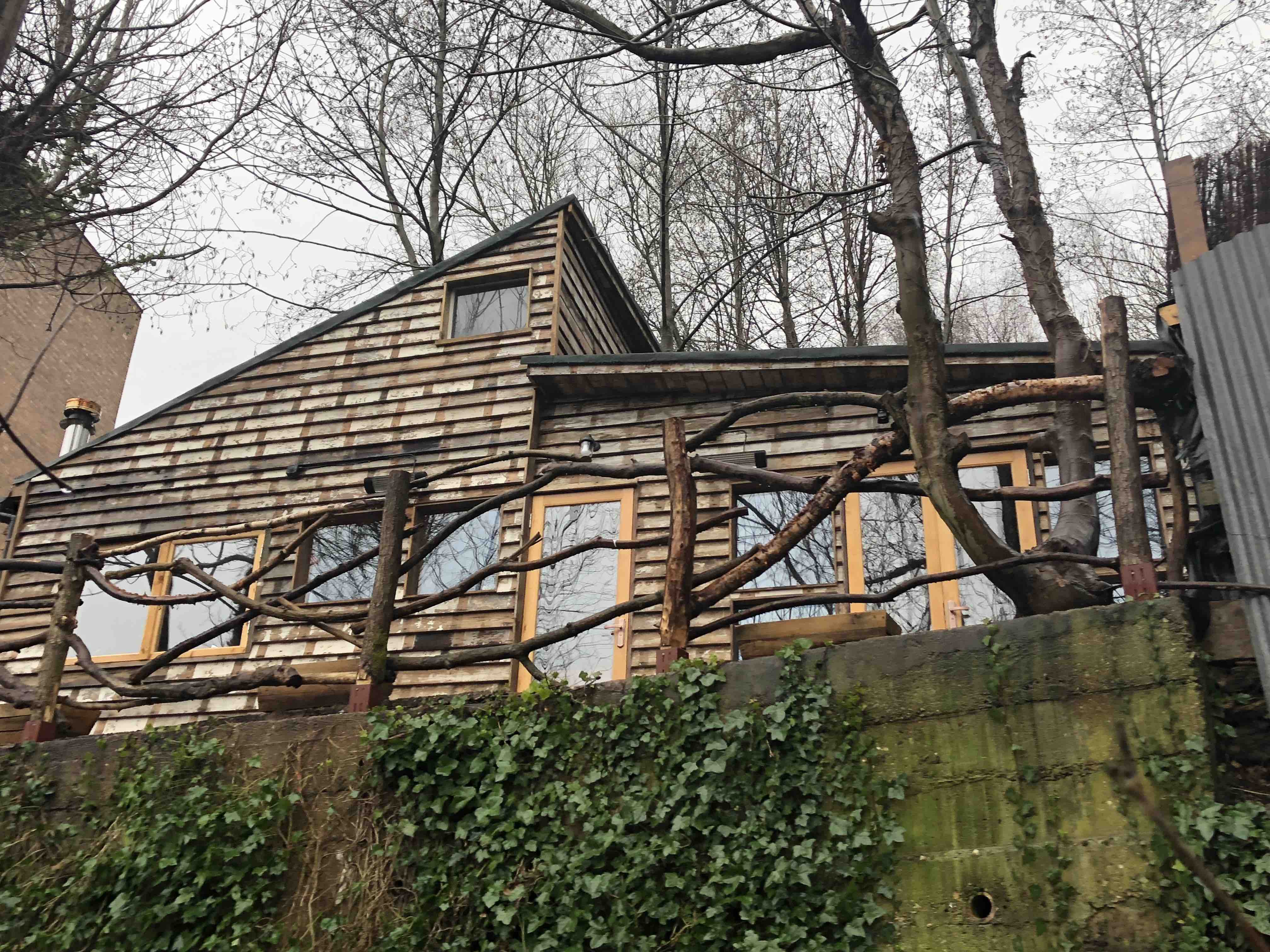 Town Hall demands demolition of chalet-style home built next to Hampstead Heath pond chalet