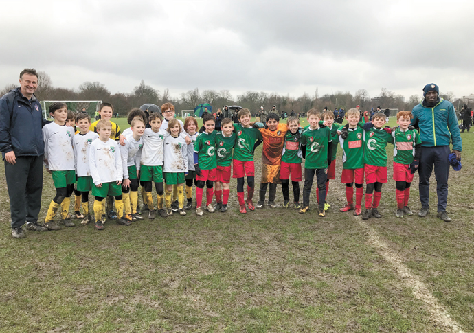 Rebels have cause for celebration Queens-Park-Sharks-Regents-Park-U11s