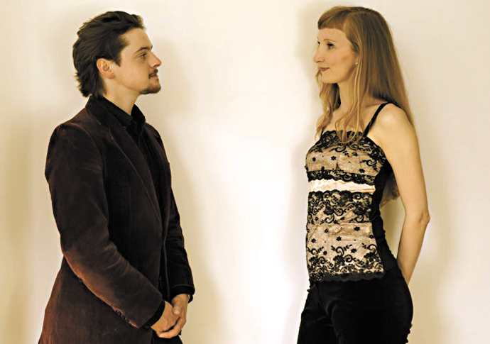 Sylvia Schmidt and James Kitchman