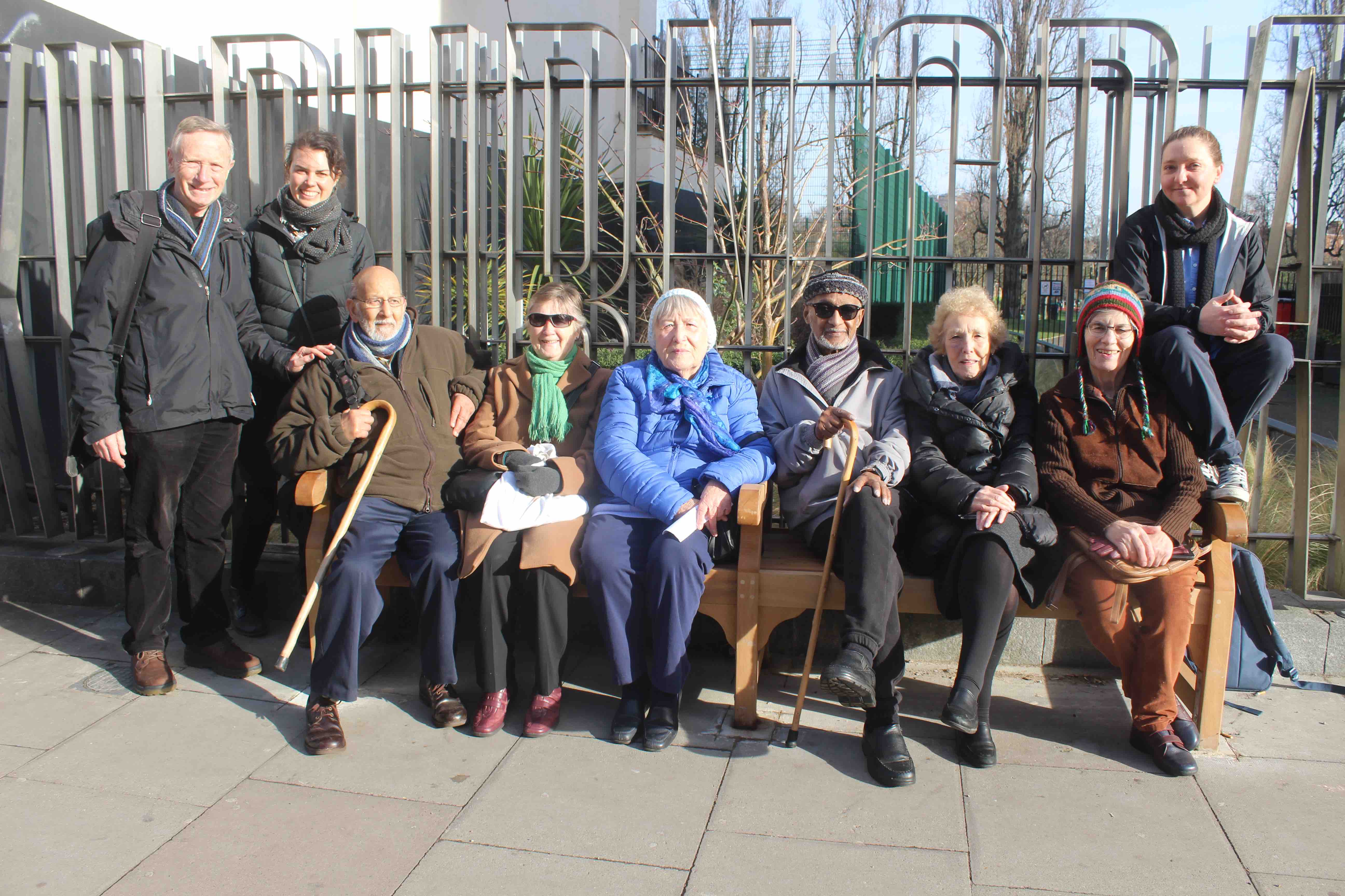 New bench honours stabbed Kilburn High Road cafe owner kove Huseyin Gulbudak bench kilburn high road 2018