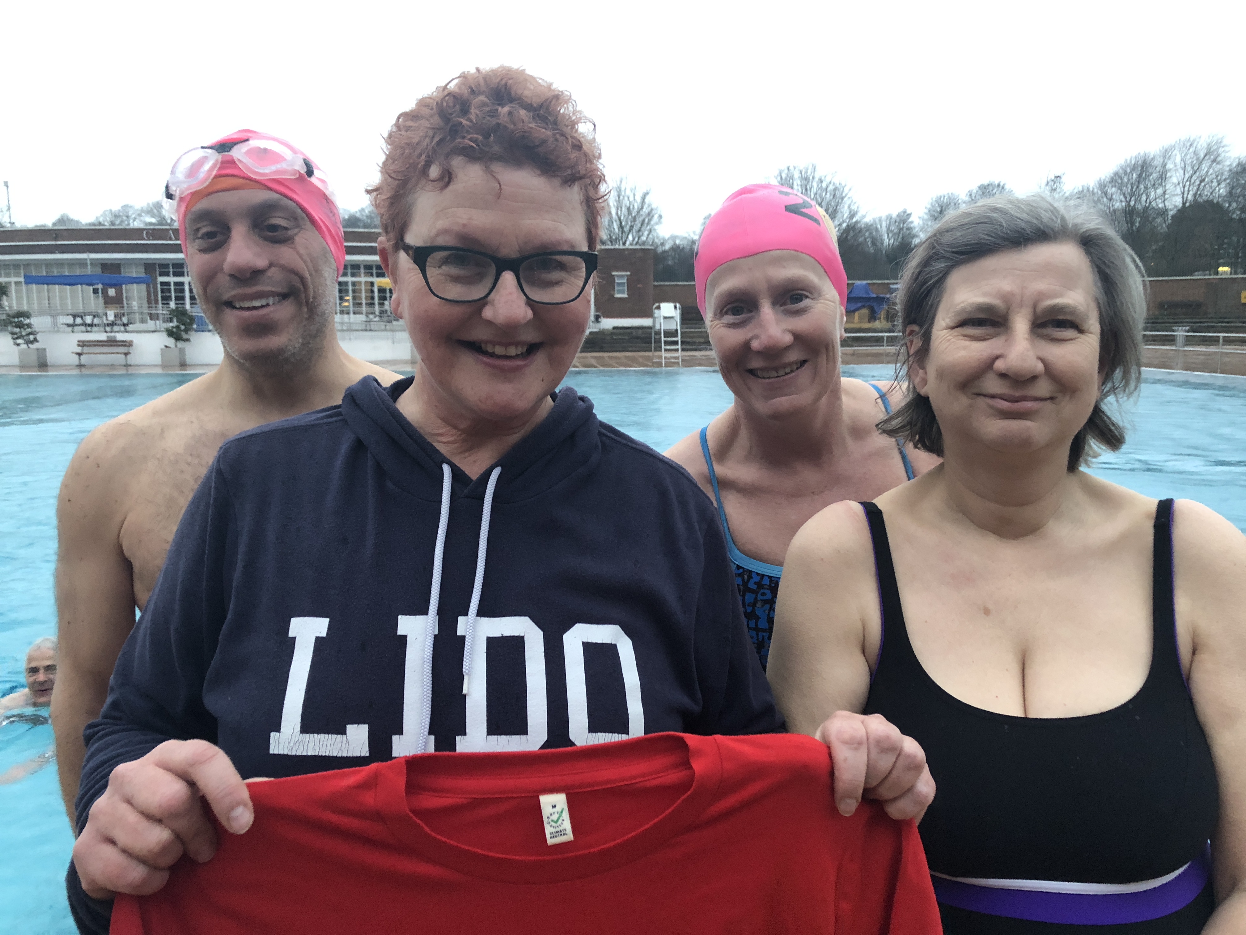 From left: David Josephs, Eleanor Kennedy, Nuala Muir-Cochrane and Joanne Raczinkaitis