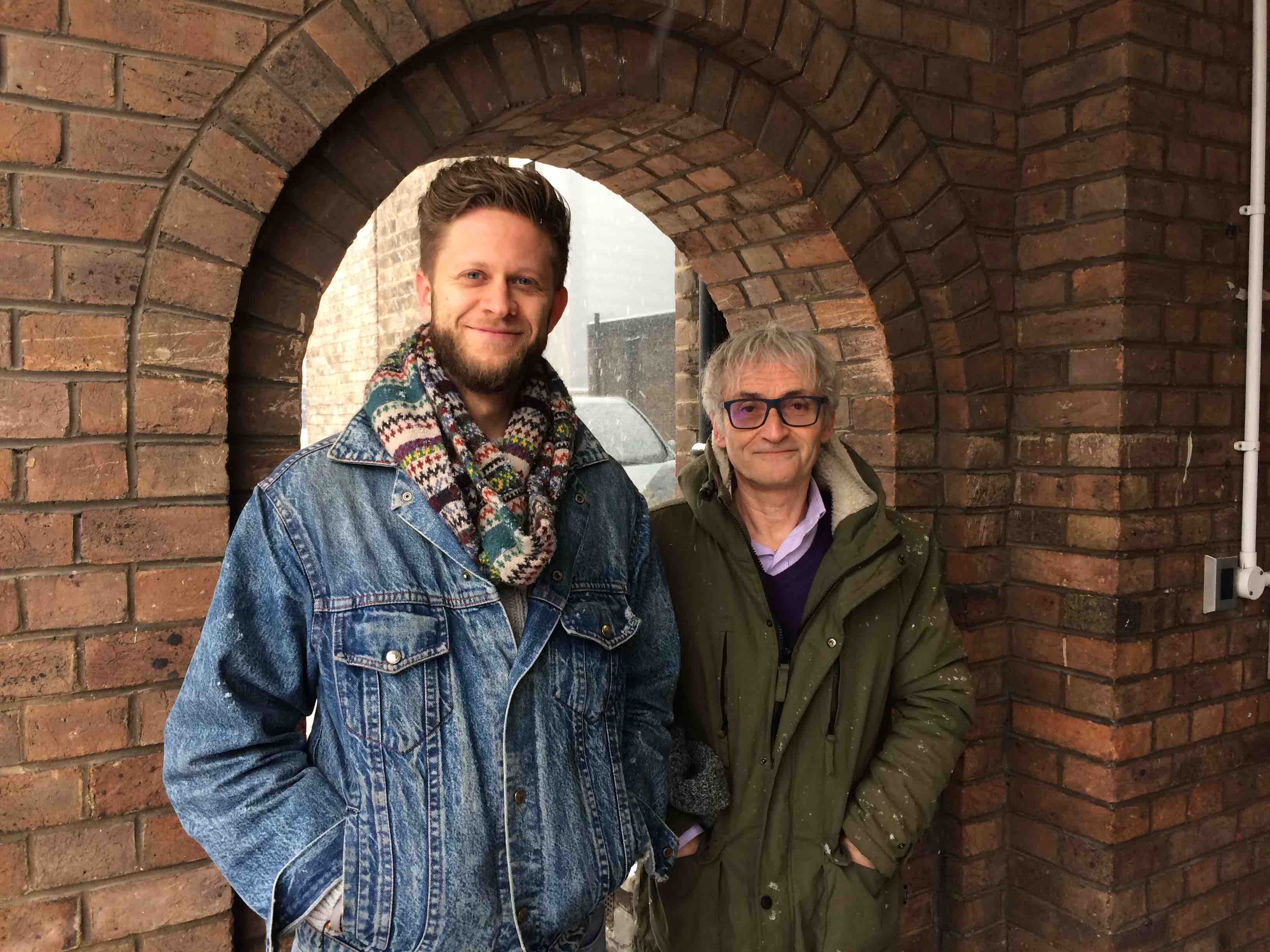 Dr Richard Grove and Jeff Halperin