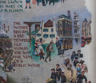 Town Hall murals ‘lost’ for decades found behind a fridge redcap