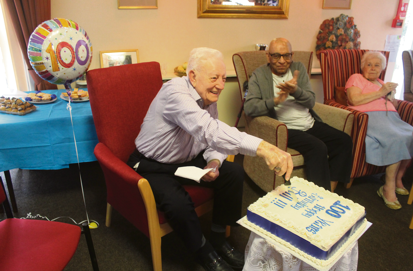 Bill’s big day! 100th birthday bash 100