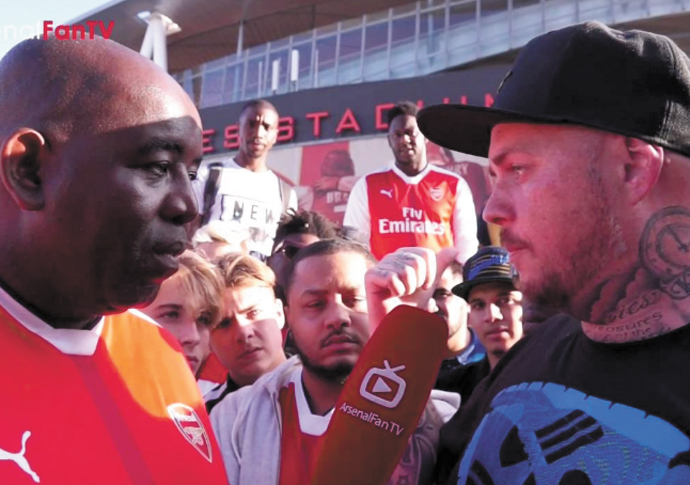 ArsenalFanTV’s Robbie wins Channel 4 spot ArsenalFanTV Robbie Lyle