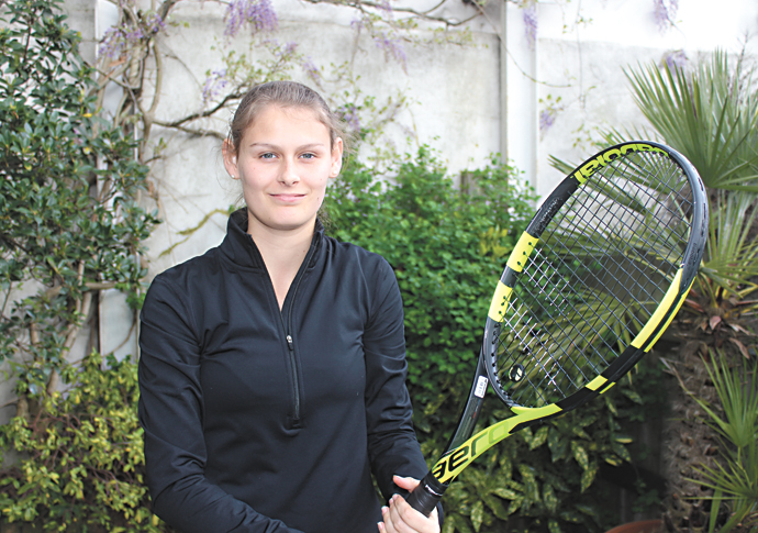 On life support as a baby, Lily aims for tennis glory Lily Mills