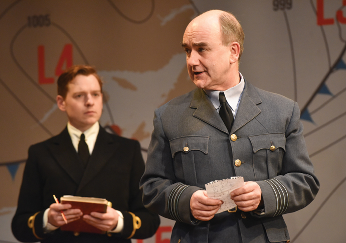 Robert Heard & David Haig in Pressure. Photo by Robert Day