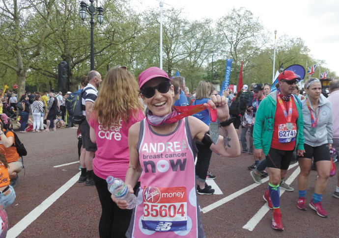 Andrea and the art of running Andrea Sylvester