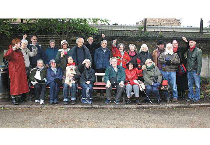 Gloria was the benchmark of a rebel Gloria Lazenby bench