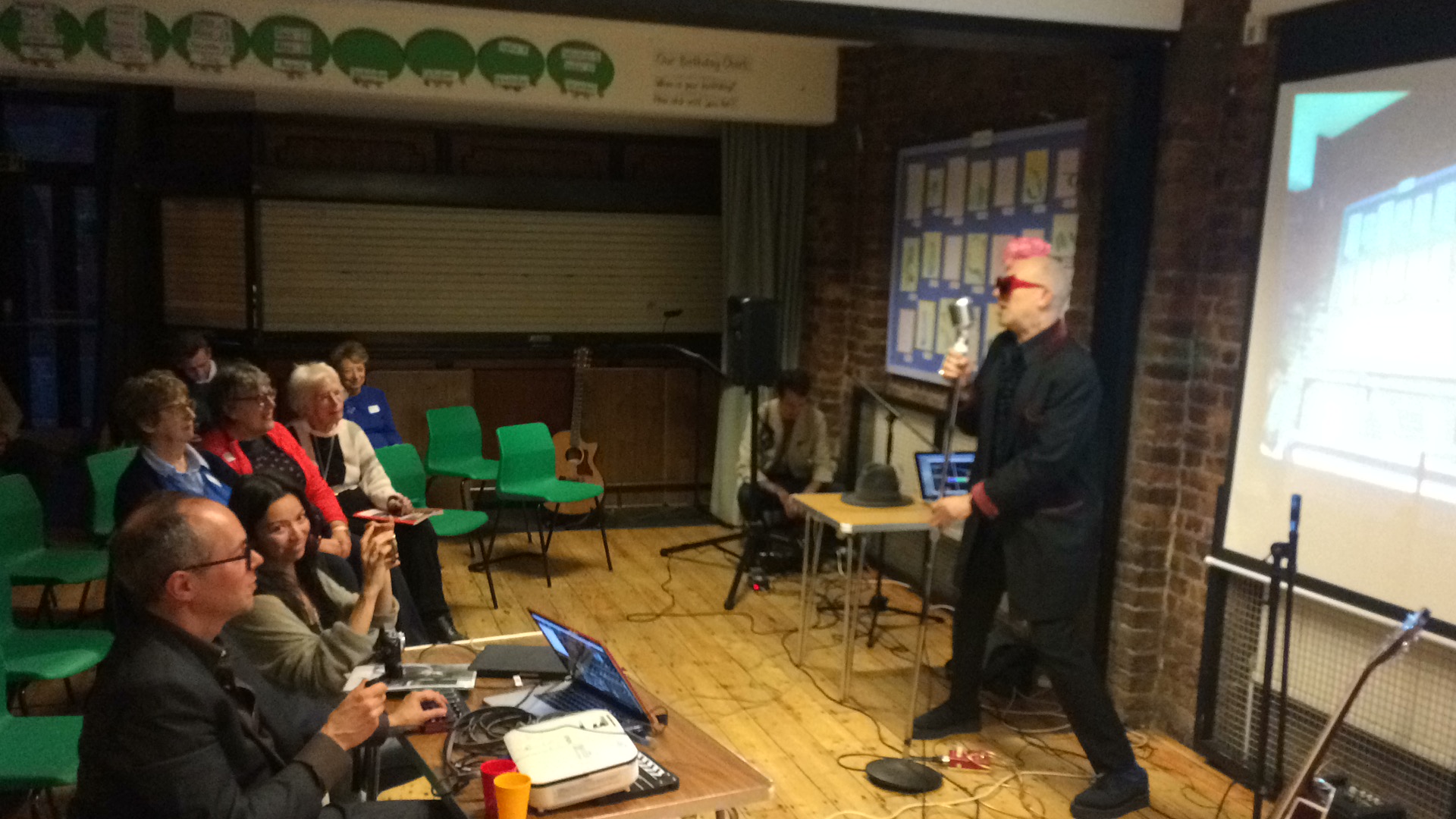 Killer star Adamski backs friend at secret book gig Adamski