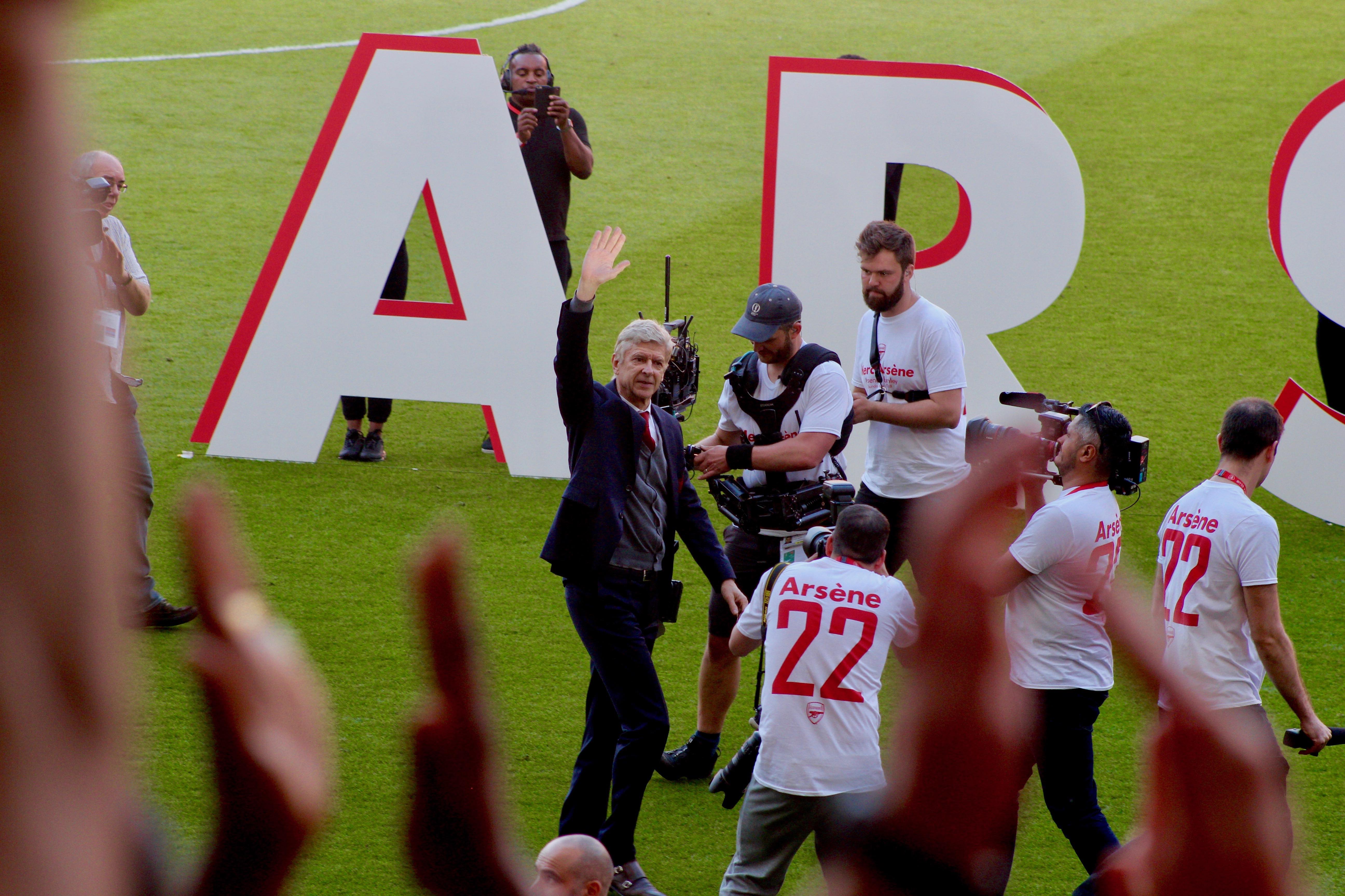 Arsenal thrash Burnley to send Wenger off in style Arsene Wenger farewell