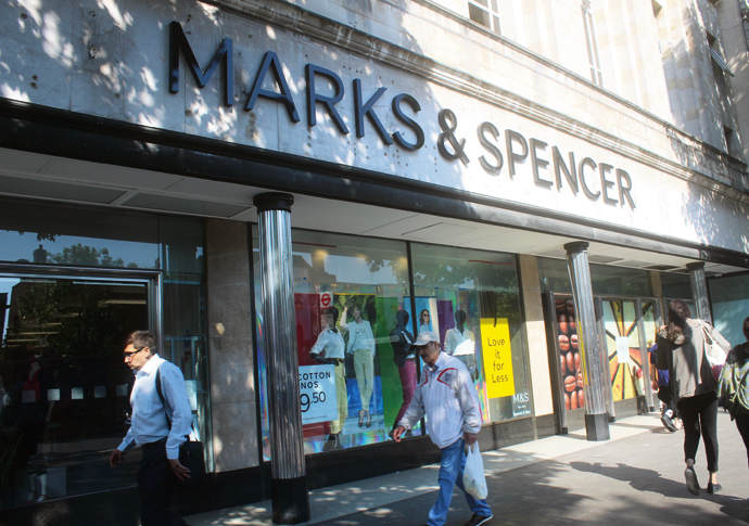 Coronavirus: M&S workers say they have been ordered to remove face masks Marks & Spencer IMG_4271