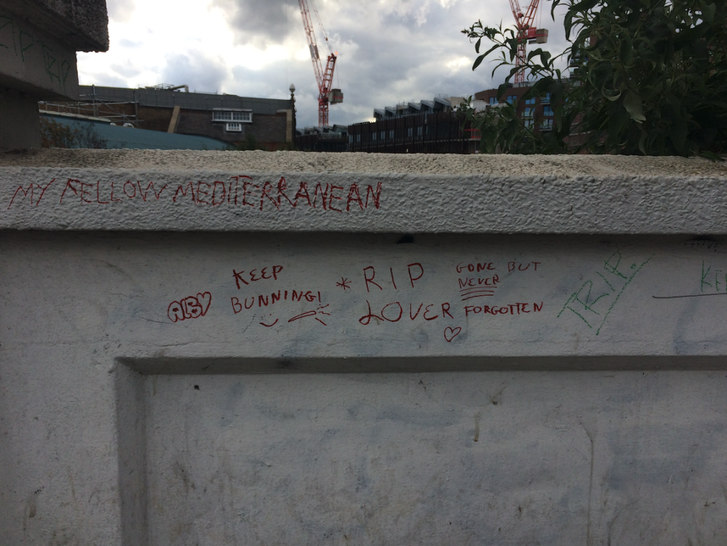 ‘RIP Trip' painted on walls as graffiti world mourns artist killed by train Camden New Journal