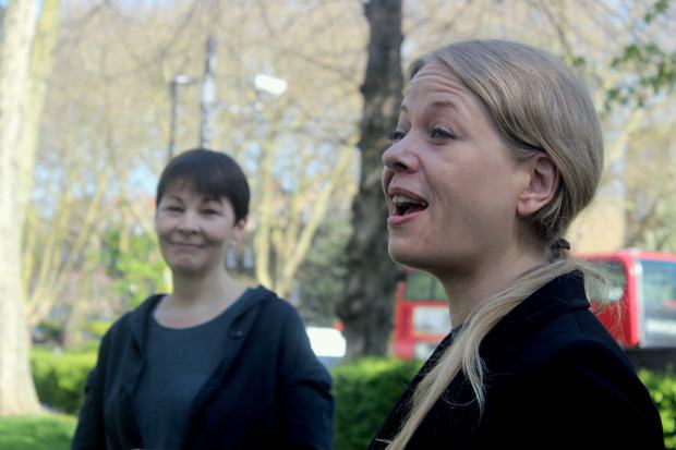 sian berry caroline lucas