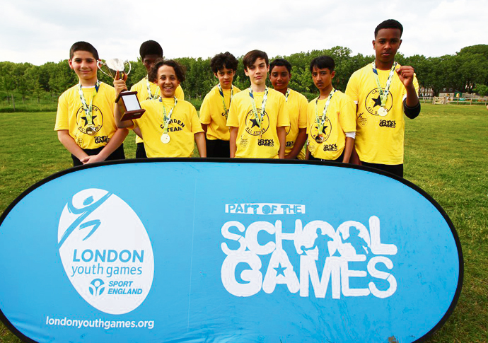 Camden male para football team