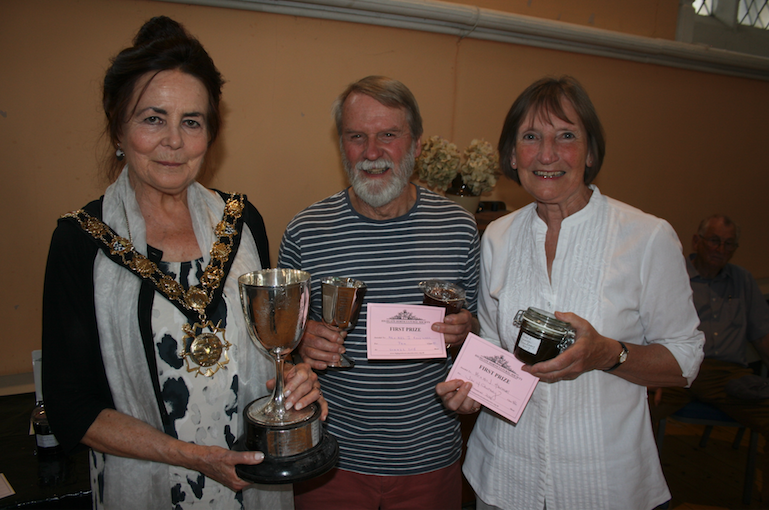 Plant show winner needs wheelbarrow to take home his trophies! Jenny Headlam-Wells John and Tessa Hauxwell