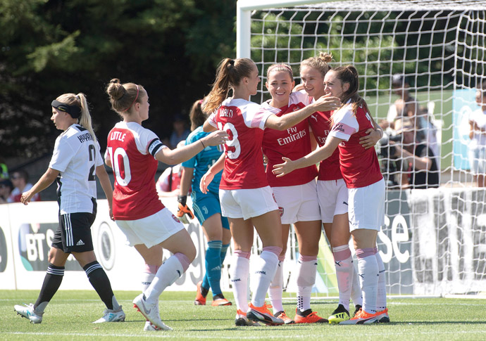 ‘Special’ striker hits fab four as Arsenal beat Juventus Arsenal Women Vivianne Miedema