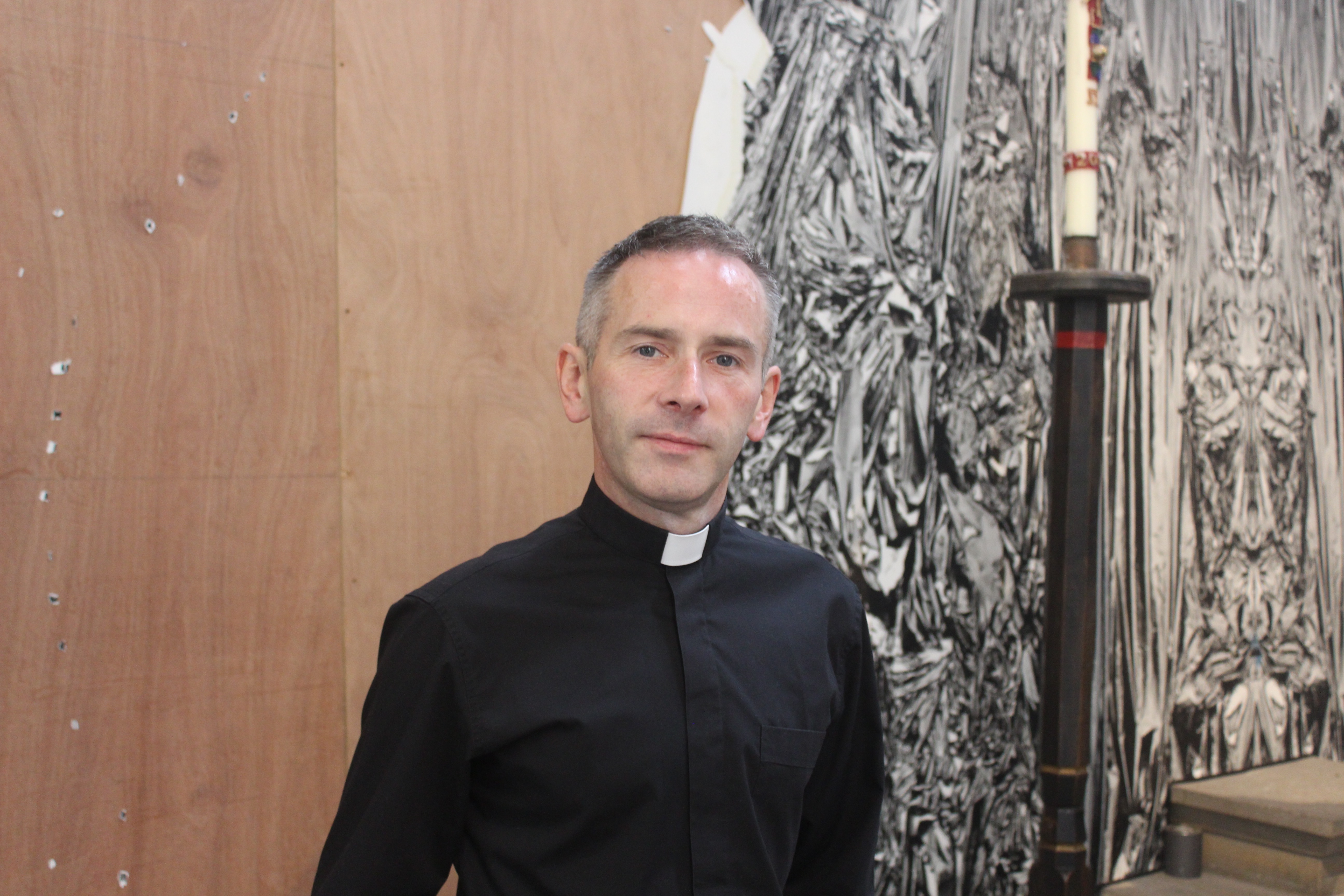 ‘Mindless’ vandals rip up church’s spectacular art installation Father Michael Thomas St Michael's