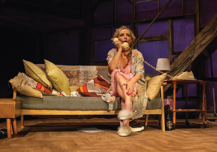 Review: The Rise and Fall of Little Voice, at Park Theatre Little Voice Sally George credit Ali Wright