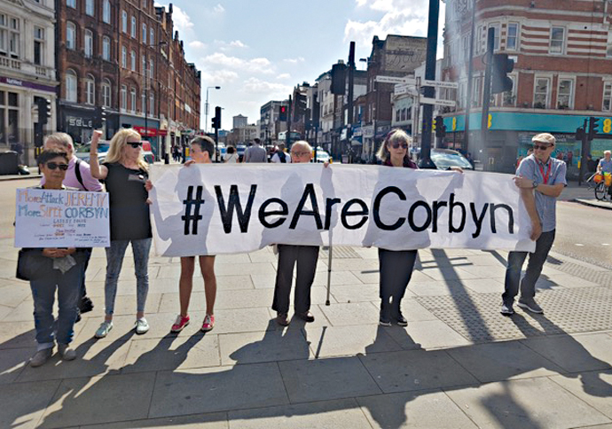 A soap-box venue in the heart of our borough We are Corbyn