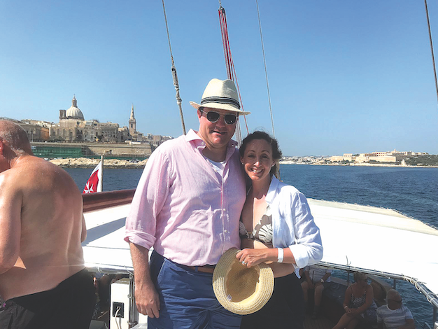 Claire Louise Leyland honeymoon
