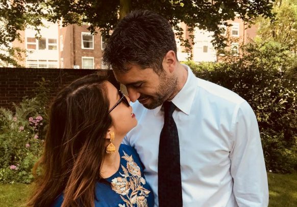 Tulip Siddiq and christian percy