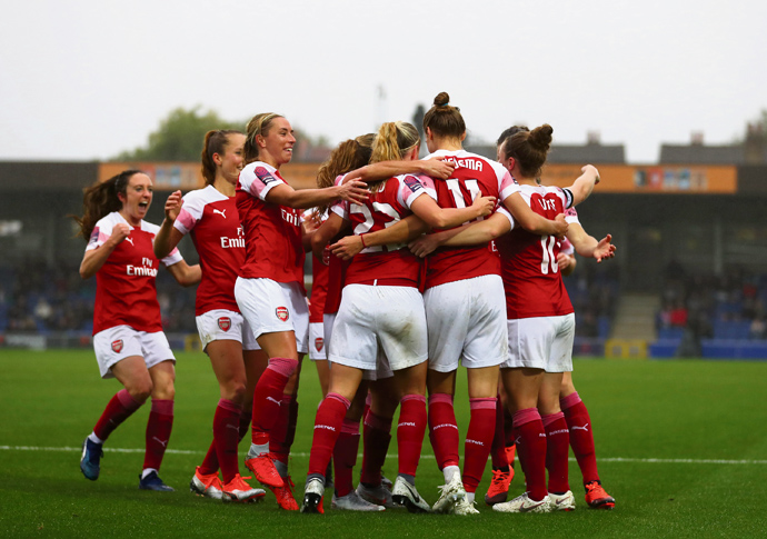 Top of the class! Arsenal’s winning run goes on Chelsea Women v Arsenal - FA WSL