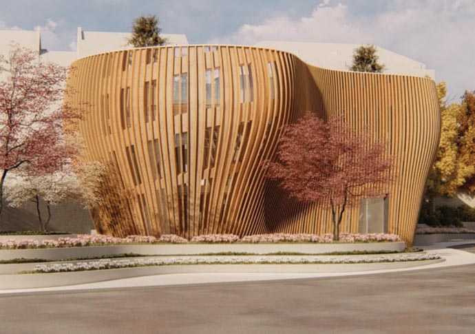 Cancer patients’ ‘nest’ Libeskind design for Royal Free Hospital