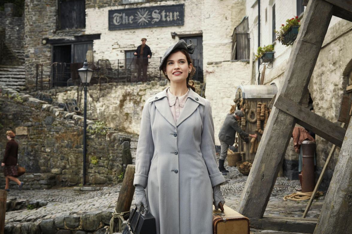 Lily James Guernsey