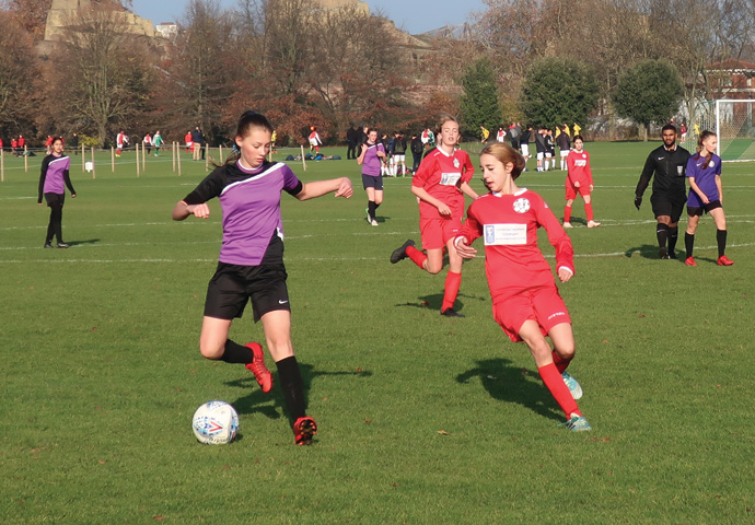 Camden and Islington share the points after dramatic late equaliser Camden vs Islington Girls - Two