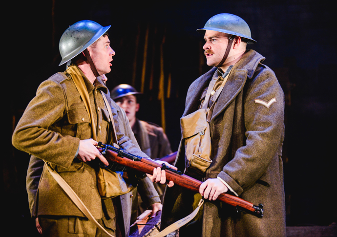 Review: The Wipers Times, at Arts Theatre Chris Levens and Kevin Brewer in The Wipers Times. Photograpgh by Kirsten McTernan