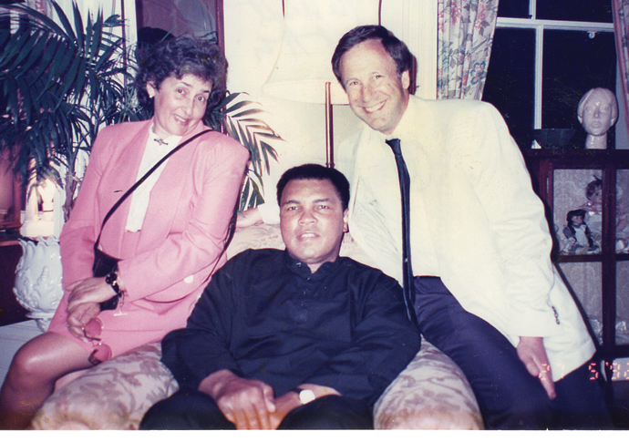 Chapter and verse on a poet’s life in publishing Jeremy Robson and wife with Muhammad Ali