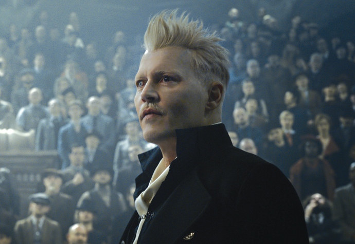 Johnny Depp as Gelert Grindelwalk