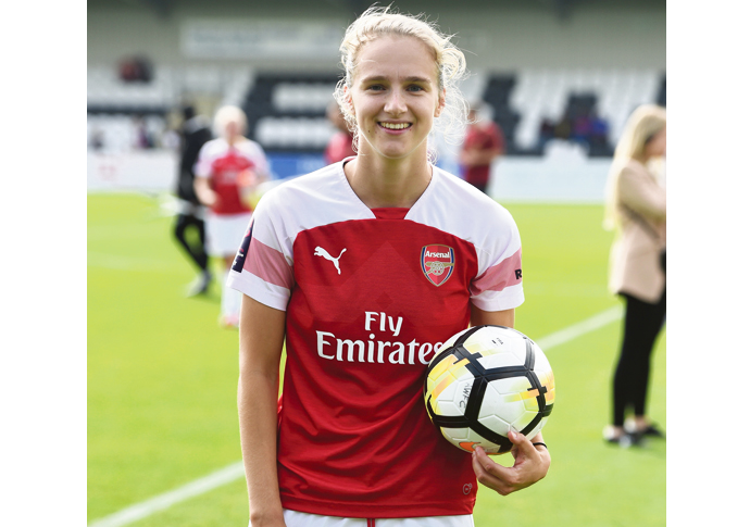 Miedema hits double as Arsenal win at Reading Vivianne Miedema