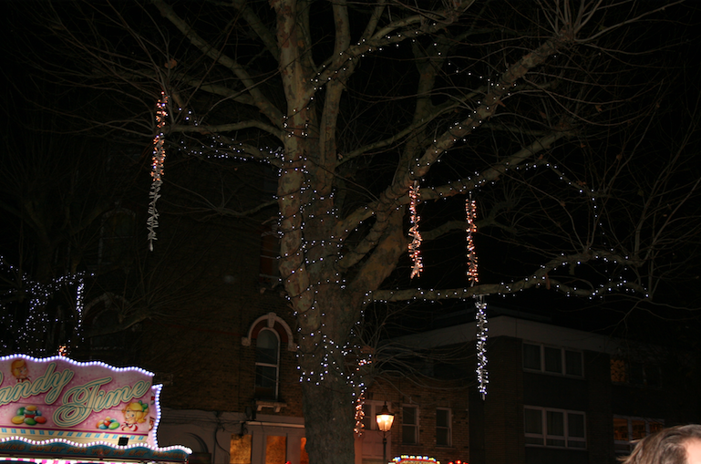 Christmas lights taken down in Primrose Hill after three days amid ‘elf and safety row cnjpics 2018-11-26 at 11.34.24