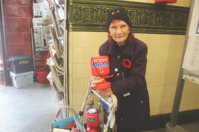 101-year-old poppy seller’s long life tips poppyalma