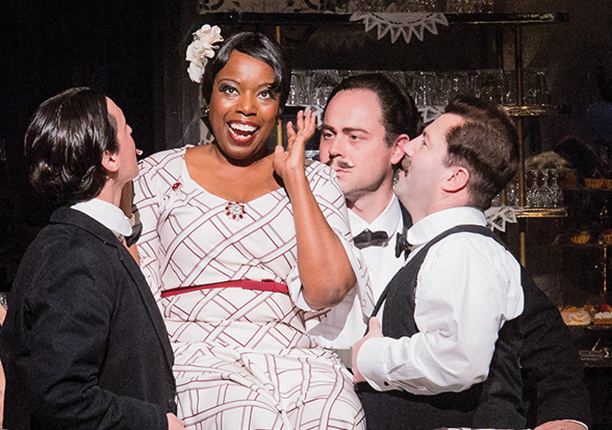 New ventures in opera at All Hallows’ and St James’s Nadine Benjamin and La Boheme cast-c-Robert Workman