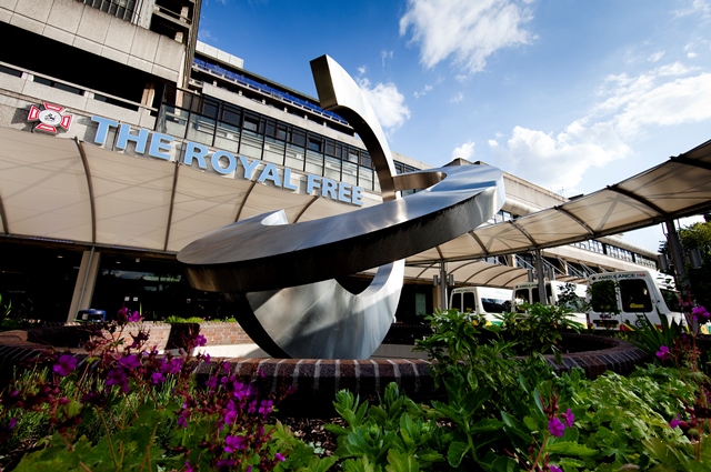 Consultants rebel over A&E closures with child safety warning Royal Free entrance