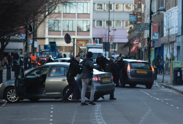 Top Boy: Drama in Somers Town street as ‘armed police’ stage hard stop top boy simon lamrock