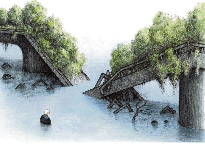 Boris bridge Cartoon