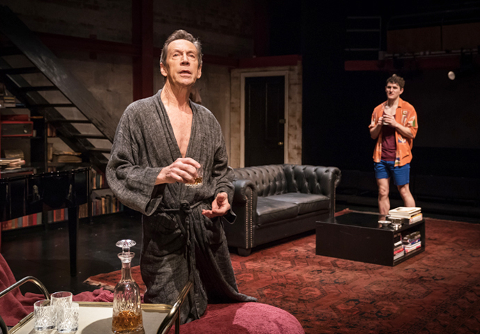 Review: Gently Down the Stream, at Park Theatre Gently down the stream Jonathan Hyde and Ben Allen by Marc Brenner