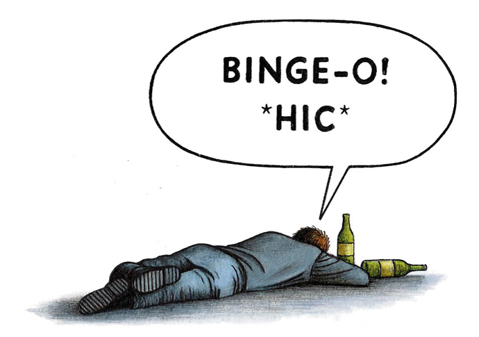 John Sadler - Bingo cartoon