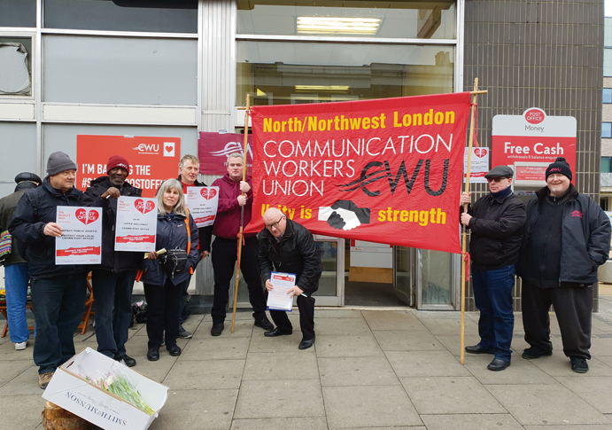 Archway post office consultation a sham Post office protest