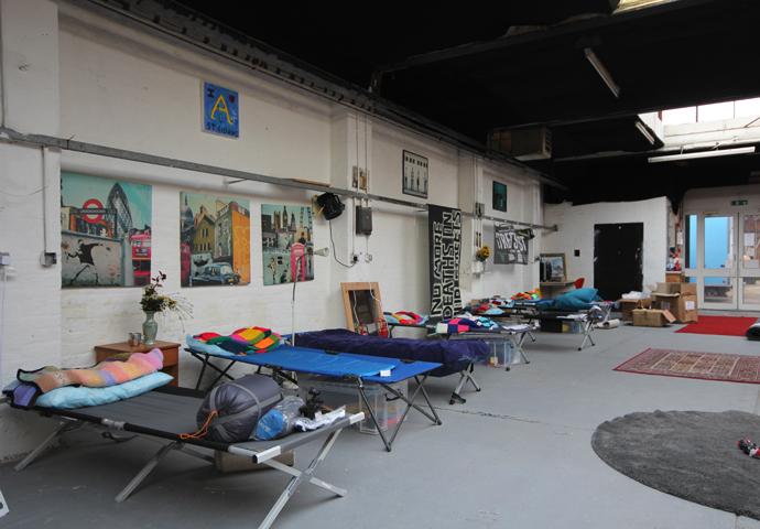 Cold comfort for homeless this winter as campaigners warn of shelter shortage Shelter IMG_9352