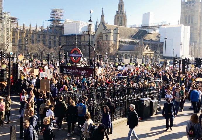Pupil power fuels the politics of climate change climate march
