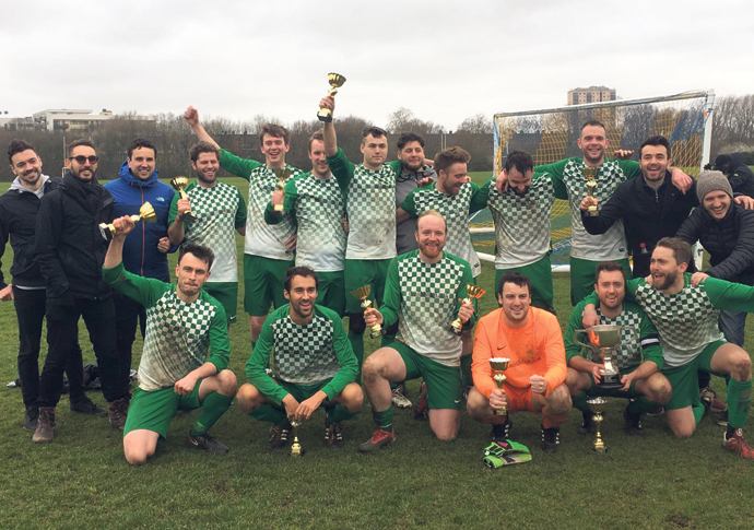 Green party for Auld Auld Shillelagh-Two -ChallengeCup