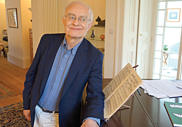 Fleet Singers set to Feel the Spirit in a John Rutter concert John Rutter by piano_johnrutter.com